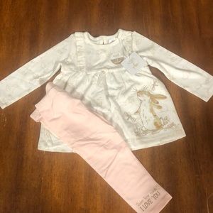 Guess how much I love you outfit.